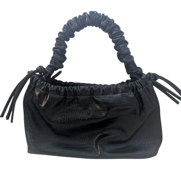 HVISK Arcadia Vegan Leather Bag With Black Croc Design - Picture 4 of 11